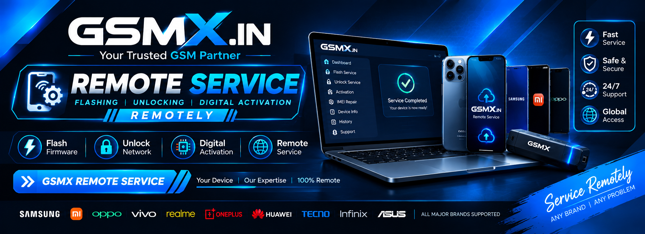 Remote Service 🔑 GSM Services