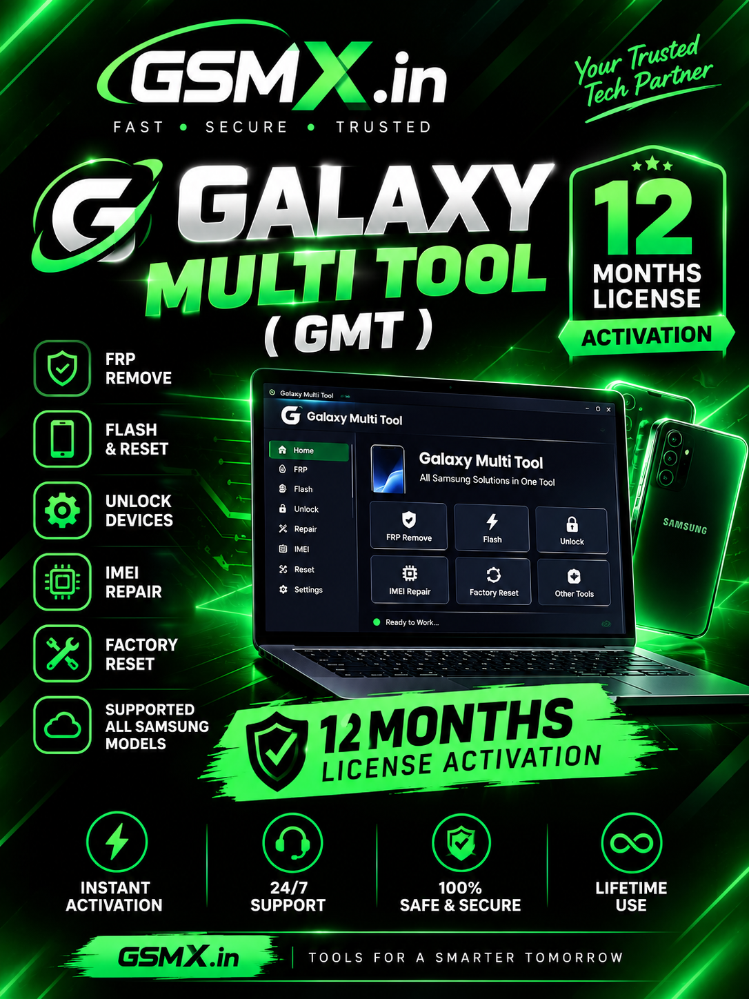 Galaxy Multi Tool ( GMT ) 12-Month License Activation