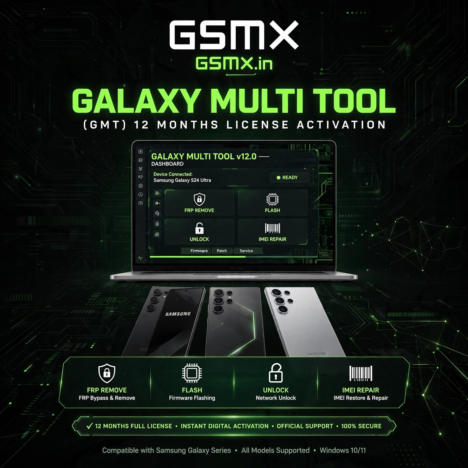 GalaxyMulti Tool (3 Month ) GMT License Activation